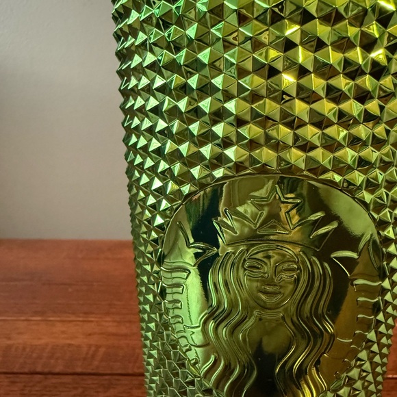 Starbucks Green Studded Tumbler with Logo - Picture 5 of 5